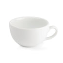 Royal Porcelain Cappuccino-Tassen, klassisch, Weiß, 200 ml, 12 Stück