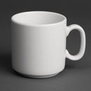 Royal Porcelain Classic White China Mugs 330ml (Pack of 12)