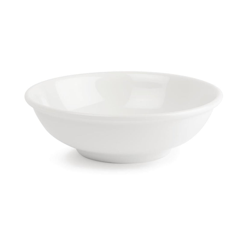 Royal Porcelain Müslischalen, klassisch, Weiß, 165 mm, 12 Stück