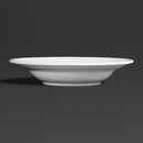 Royal Porcelain Pastateller, klassisch, Weiß, 260 mm, 12 Stück