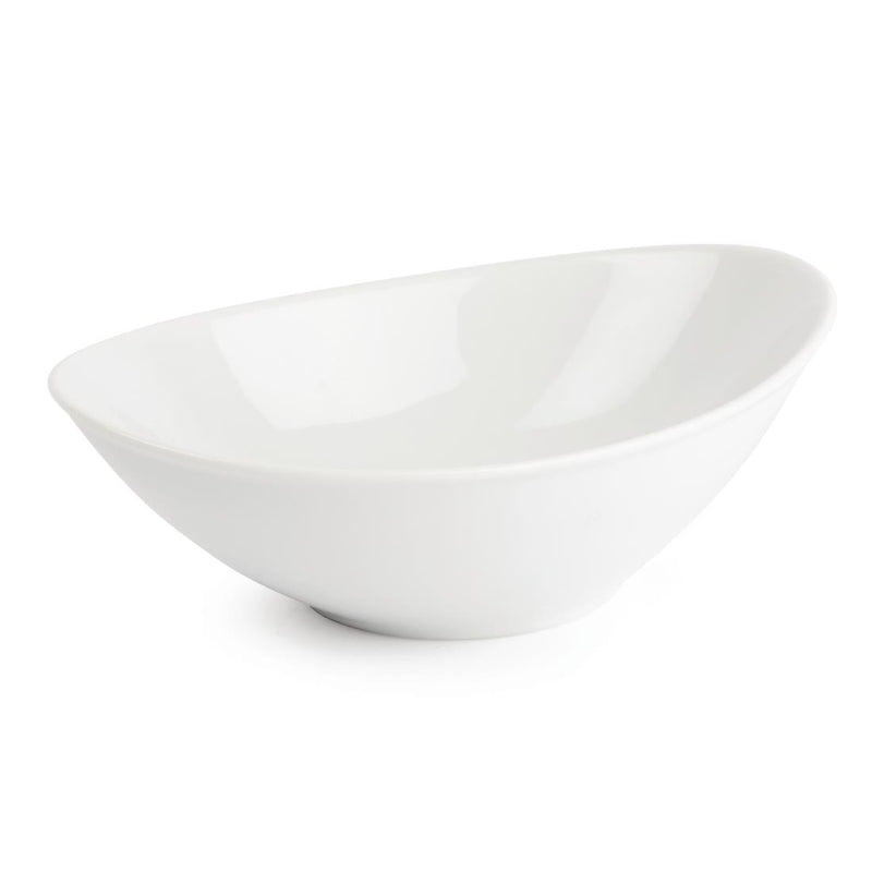 Royal Porcelain Salatschüsseln, klassisch, Weiß, 105 mm, 12 Stück