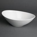 Royal Porcelain Salatschüsseln, klassisch, Weiß, 250 mm, 6 Stück