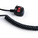 Deluxe Black and Chrome Hairdryer 1800W