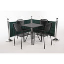 Bolero grüne Leinwandbarriere