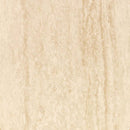 Werzalit, vorgebohrte quadratische Tischplatte aus Travertin, 800 mm