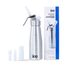 ICO Aluminium-Schlagsahnespender Silber 500 ml