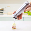 ICO Aluminium-Schlagsahnespender Silber 500 ml