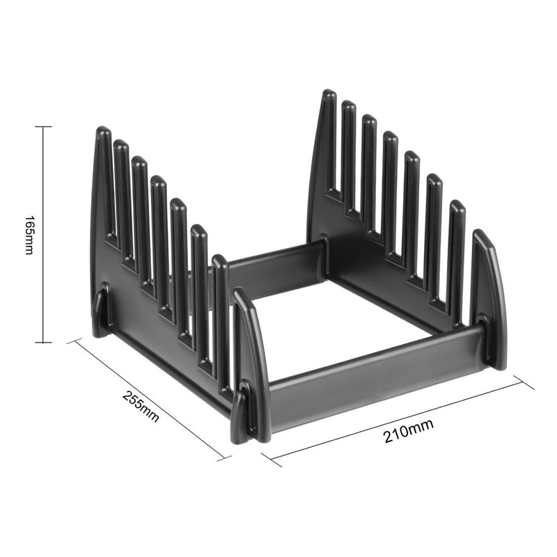 Hygiplas Kunststoff-Schneidebrettständer – 7 x 1/2 Zoll 14 mm Schlitze