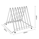 Hygiplas Heavy Duty Chopping Board Rack 7 Slots