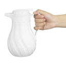 Olympia Isolier-Wirbelkanne Weiß 0,5Ltr