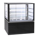 Roller Grill Panoramic Refrigerated Display Cabinet FSC1200 Black