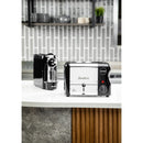 Rowlett Esprit 2-Slot-Toaster Jet Black mit 2 zusätzlichen Elementen und Sandwichkäfig