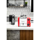 Rowlett Esprit 2-Schlitz-Toaster, Verkehrsrot, mit 2 zusätzlichen Elementen und Sandwichkäfig