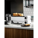 Rowlett Esprit Toaster Weiß 6 Schlitze mit 2x zusätzlichen Elementen und Sandwichkäfig