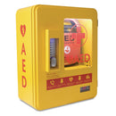 Automated External Defibrillator Alarmed Outdoor Heated Metal Cabinet