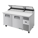 True 2 Door Pizza Prep Table TPP-67-HC