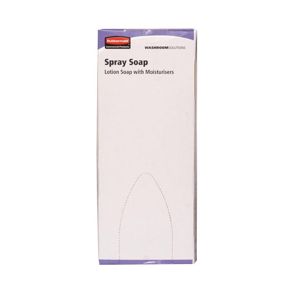 Rubbermaid Manual Spray Soap & Sanitiser Dispenser 800ml White