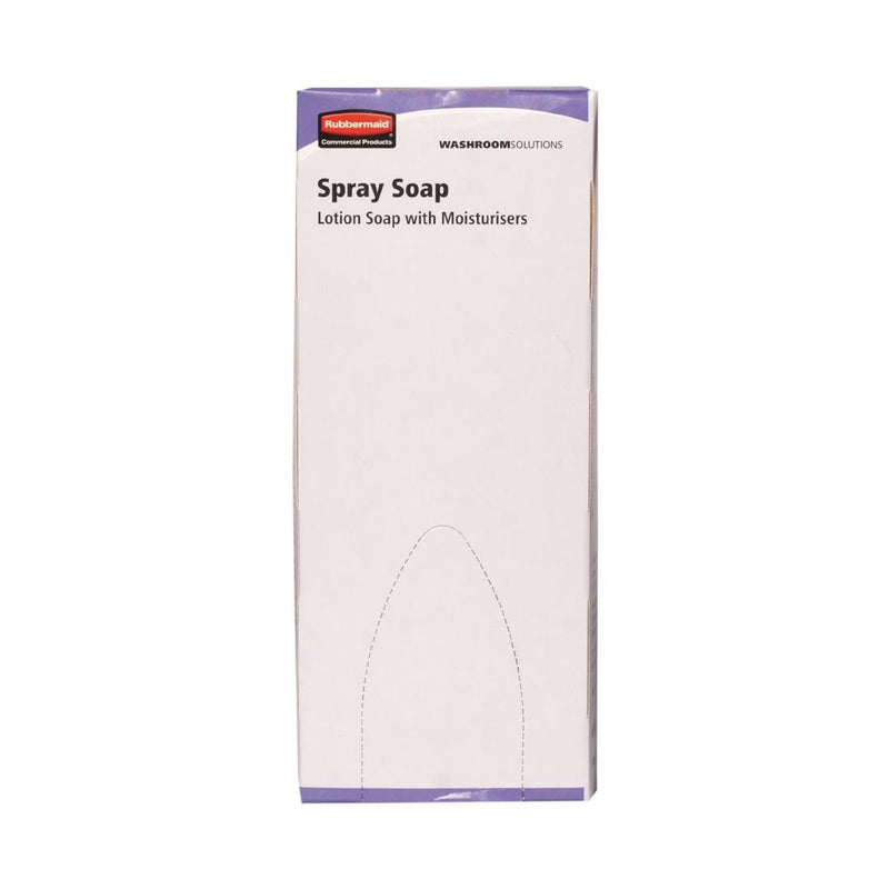 Rubbermaid Manual Spray Soap & Sanitiser Dispenser 800ml White