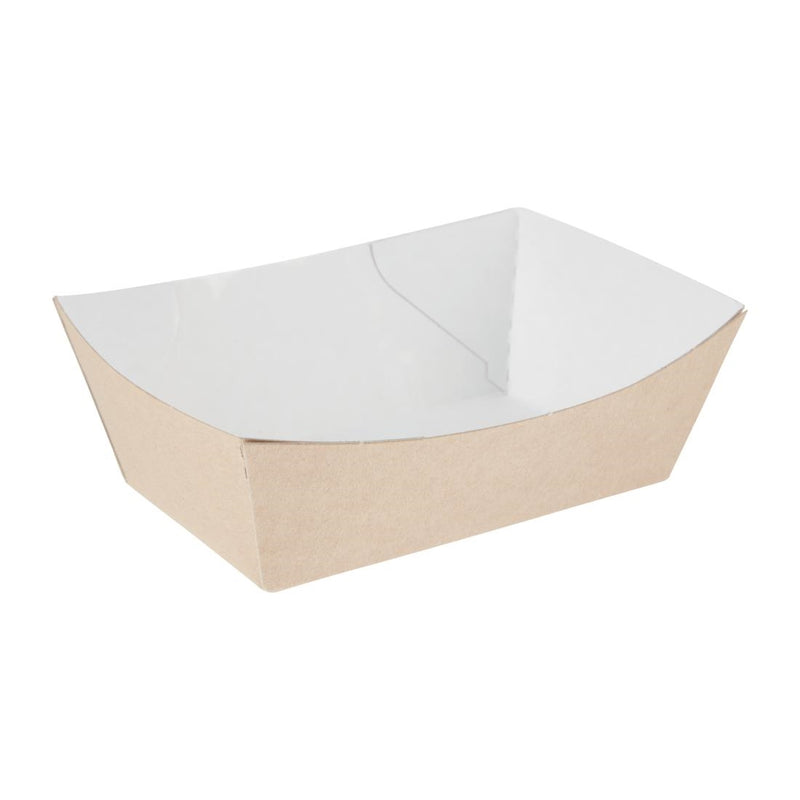 Colpac Compostable Kraft Food Trays Small 124mm (Pack of 500)