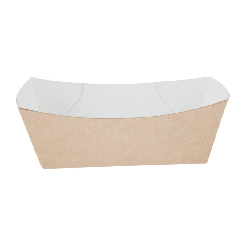 Colpac Compostable Kraft Food Trays Small 124mm (Pack of 500)