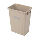 Jantex Recycling Bin Beige 56Ltr