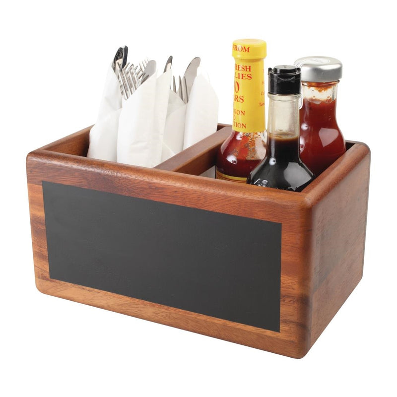 T&amp;G Food Glorious Food Tischablage mit Kreidetafel