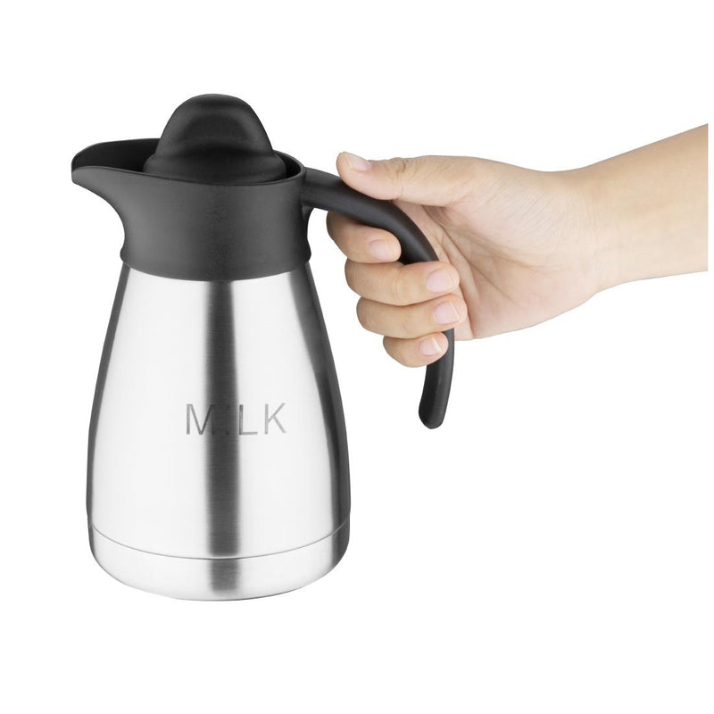 Olympia Vakuum-Milchkännchen mit Schraubverschluss, 500 ml