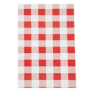 Greaseproof Paper Sheets Red Gingham 190 x 310mm (Pack of 200)