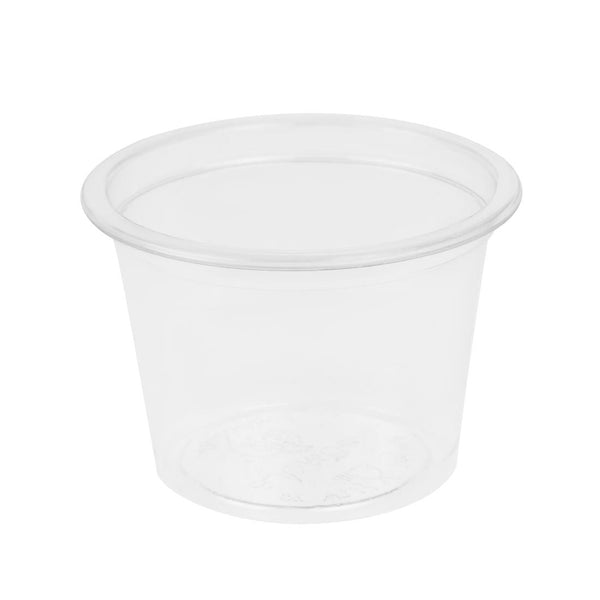 Kompostierbare Kaltportionstöpfe von Vegware, 28 ml (5.000 Stück)