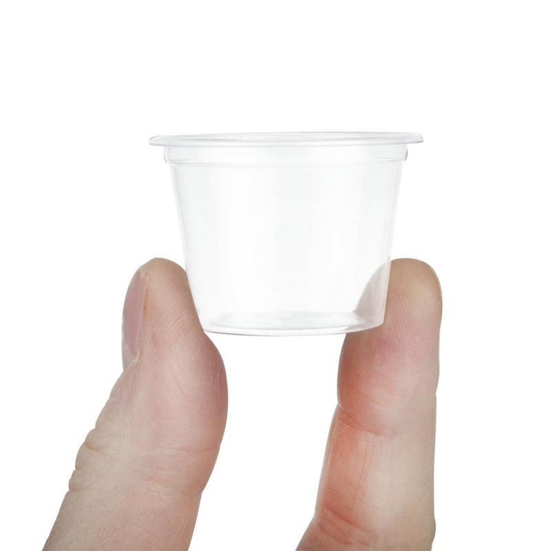 Kompostierbare Kaltportionstöpfe von Vegware, 28 ml (5.000 Stück)