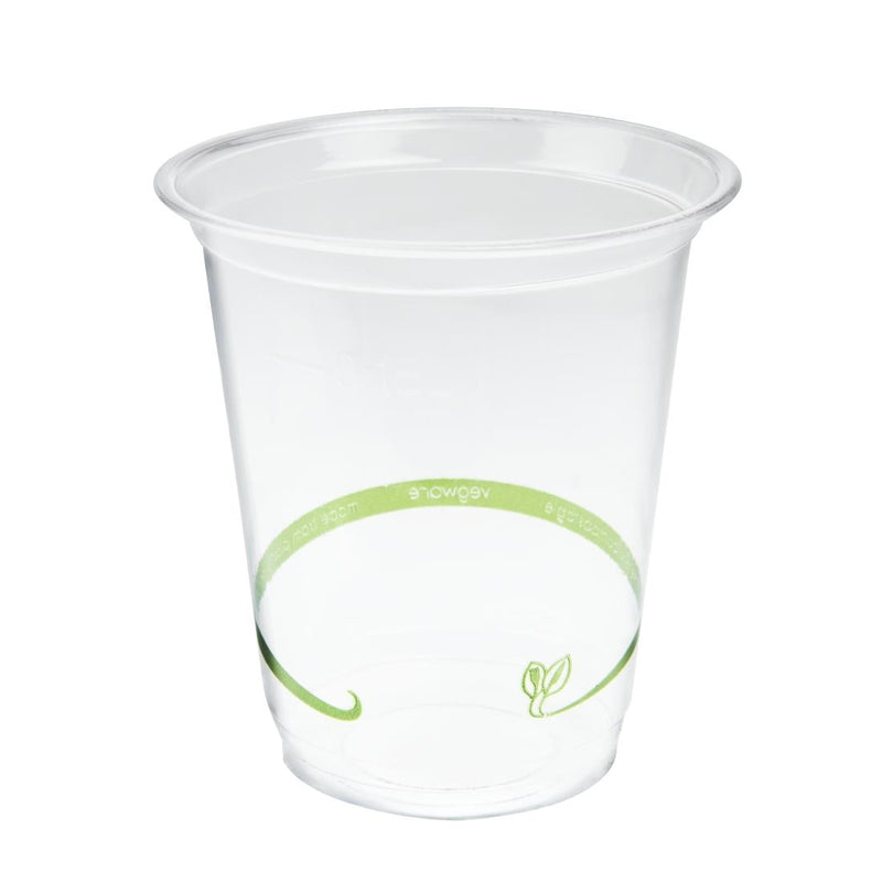 Vegware Compostable PLA Slim Cold Cups 200ml / 7oz (Pack of 1000)