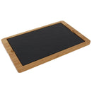 Olympia Smooth Edged Slate Platters 280 x 180mm (Pack of 2)