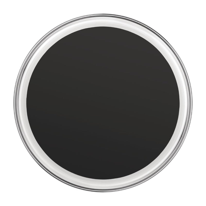 Olympia Rundes, rutschfestes Bartablett aus Edelstahl, 355 mm