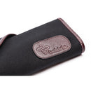 Boldric Canvas Messertasche Schwarz 6 Fächer