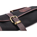 Boldric Canvas Messertasche Schwarz 9 Fächer