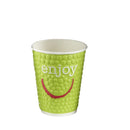 Huhtamaki Enjoy Gobelets chauds jetables à double paroi 225 ml / 8 oz (paquet de 875)