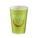 Huhtamaki Enjoy doppelwandige Einweg-Wärmebecher, 455 ml/16 oz (560 Stück)