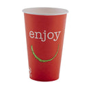 Huhtamaki Enjoy Paper Cold Cups 455ml / 16oz (Pack of 1000)