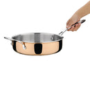 Vogue Tri Wall Copper Sauté Pan 240mm