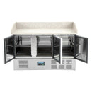 Polar G-Series Pizza-Zubereitungsthekenkühlschrank 368Ltr