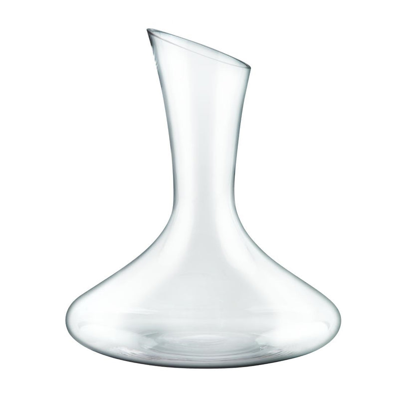 Gebogener Glasdekanter 750 ml