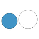 Rundes Serviertablett Olympia aus emailliertem Stahl, 320 mm