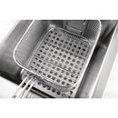 Buffalo Einzeltank-Einzelkorb-Induktionsfritteuse 3 kW