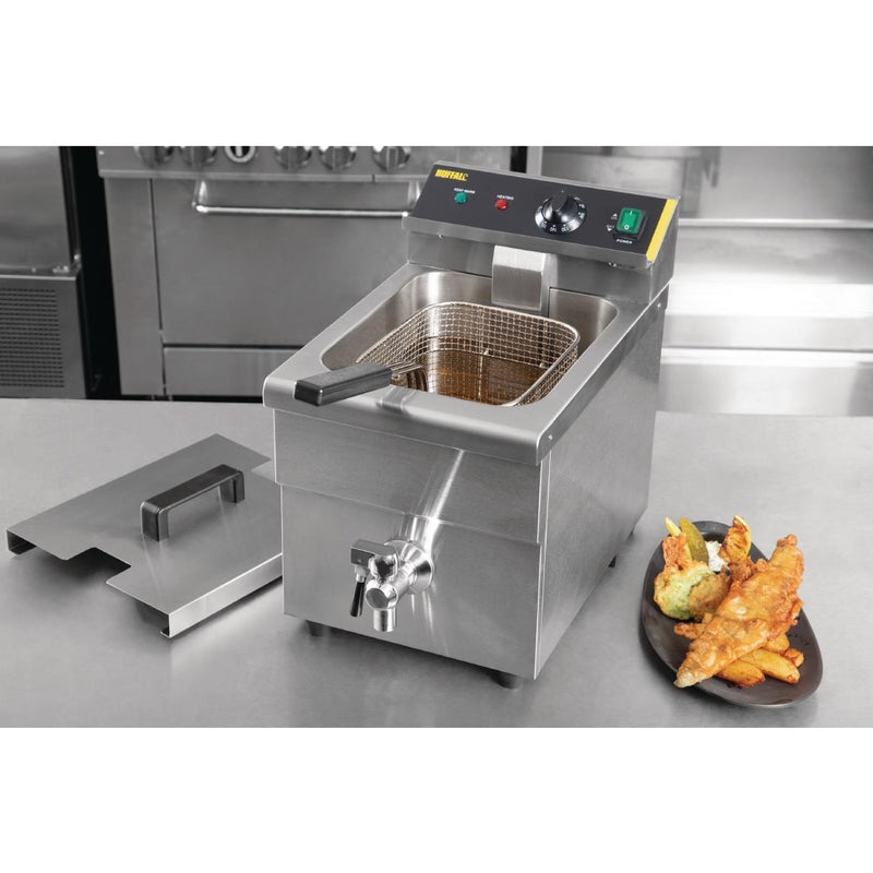 Buffalo Single Tank Single Basket Induction Fryer 3kW