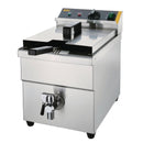 Buffalo Einzeltank-Einzelkorb-Induktionsfritteuse 3 kW