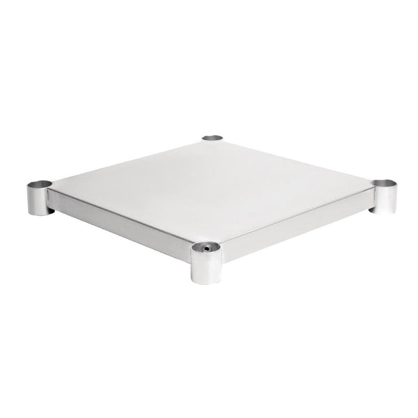 Vogue Tischregal aus Stahl, 600 x 600 mm
