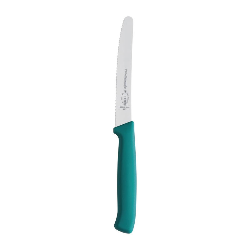 Dick Pro Dynamic Allzweckmesser mit Wellenschliff, Türkis, 11 cm