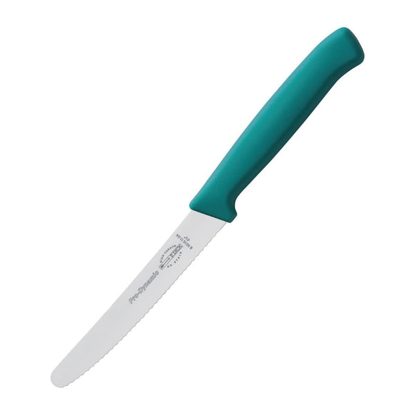 Dick Pro Dynamic Allzweckmesser mit Wellenschliff, Türkis, 11 cm