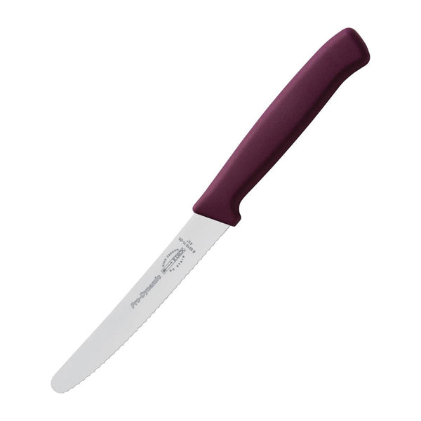 Dick Pro Dynamic Allzweckmesser mit Wellenschliff, Lila, 11 cm