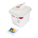 Araven Saucenspender mit Pumpe GN 1/6 Transparent 2,6Ltr